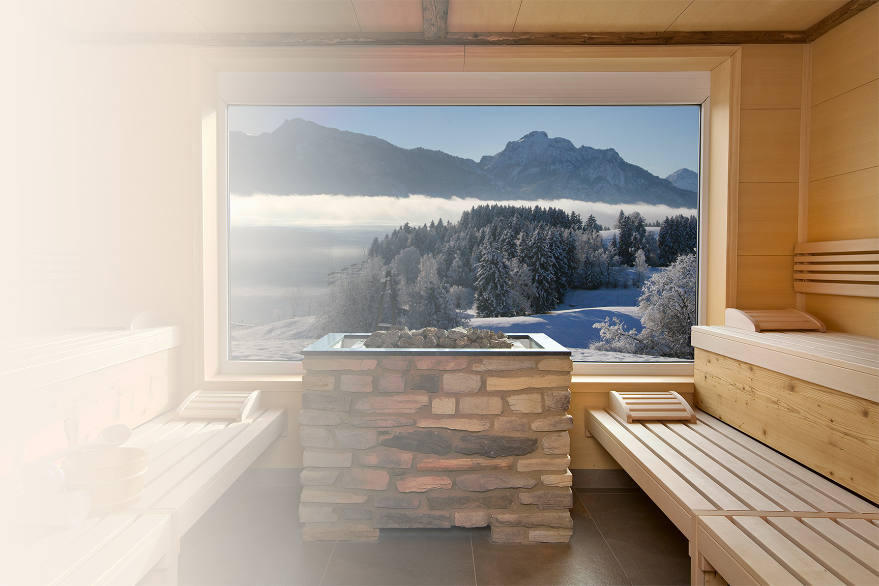 Slider finnische sauna